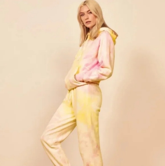 Reformation Tie Dye Hoodie Sweatshirt - Picture 3 of 5